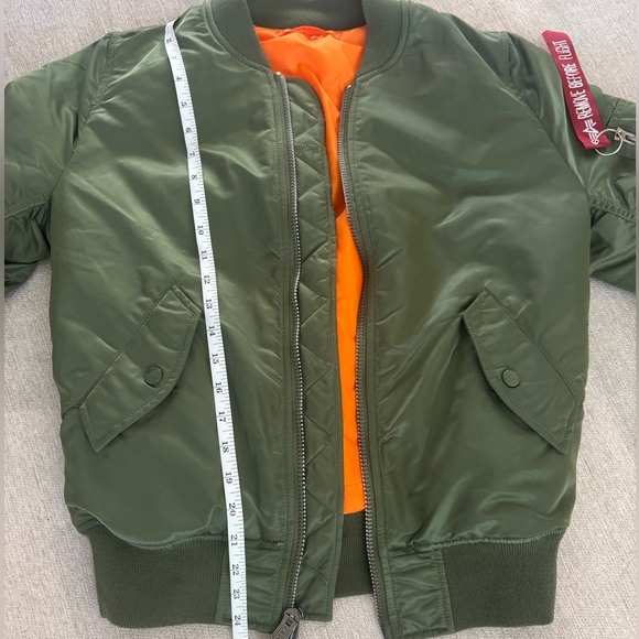 Alpha Industries MA-1 BOMBER JACKET W - size S - Picture 7 of 8
